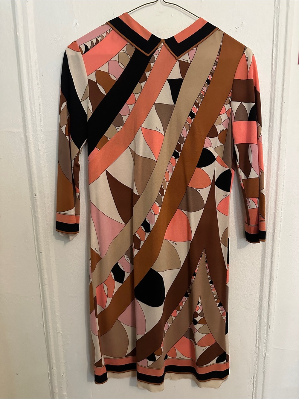 Rare Vintage 1960s Emilio Pucci for Saks Fifth Avenue Silk Jersey Dress